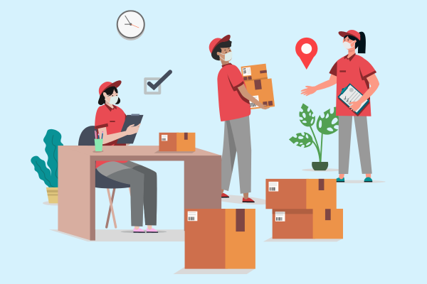 Business office moving
